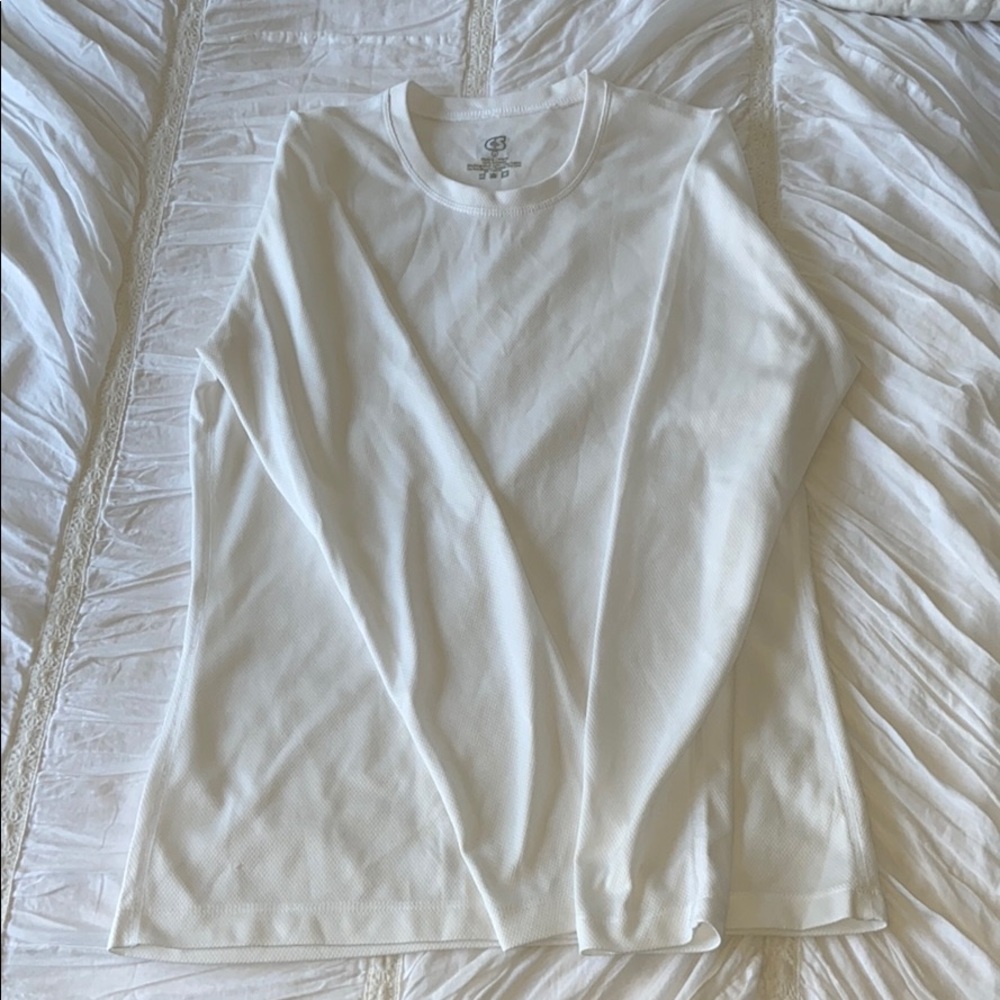 City Sports White Long-sleeve Small